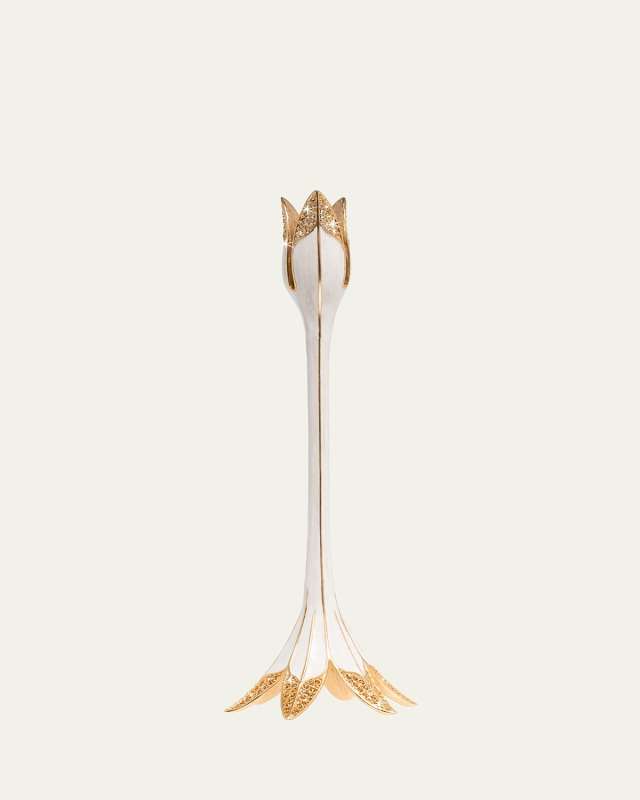 Tulip Tall Candlestick Holder